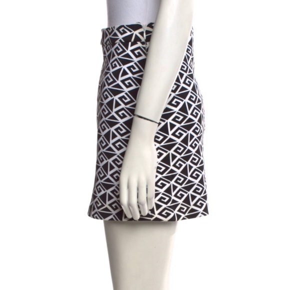 Ralph Lauren Collection Purple Label Mini Skirt Vintage Runway 60s Style White S - Picture 7 of 16